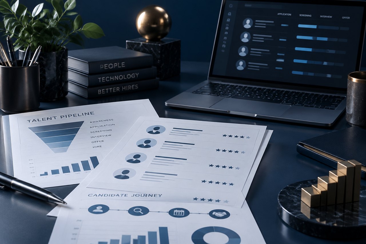 Editorial illustration for Leveraging Recruitment Technology: Streamlining Hiring and Enhancing Candidate Management