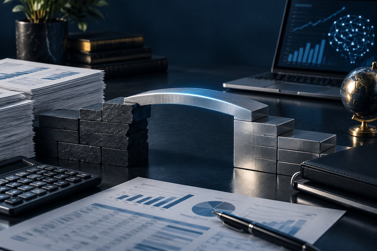 Editorial illustration for Navigating the Capacity Gap: How AI is Transforming Accounting Firms