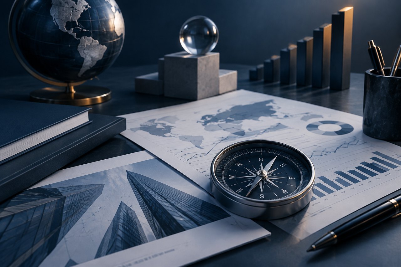 Editorial illustration for Navigating the Future: The Urgent Need for Strategy, Vision, and Innovation in Professional Service Firms