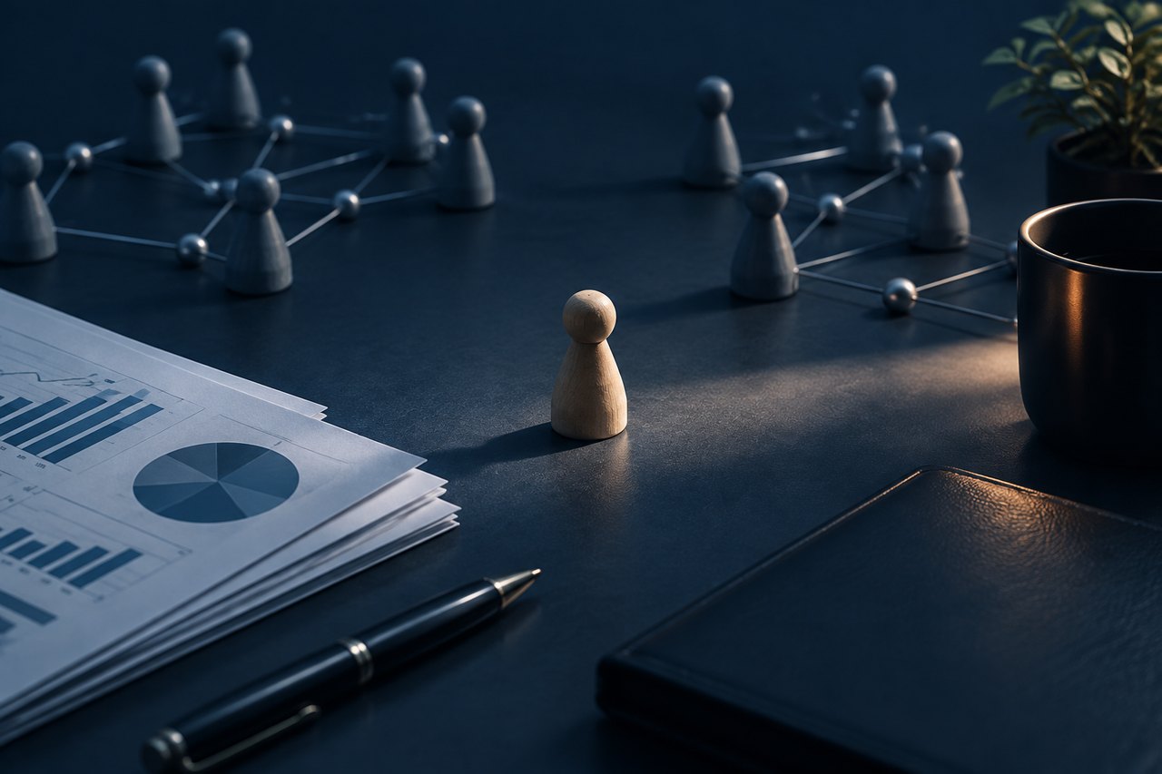 Editorial illustration for So, Networking Is Not Working For You