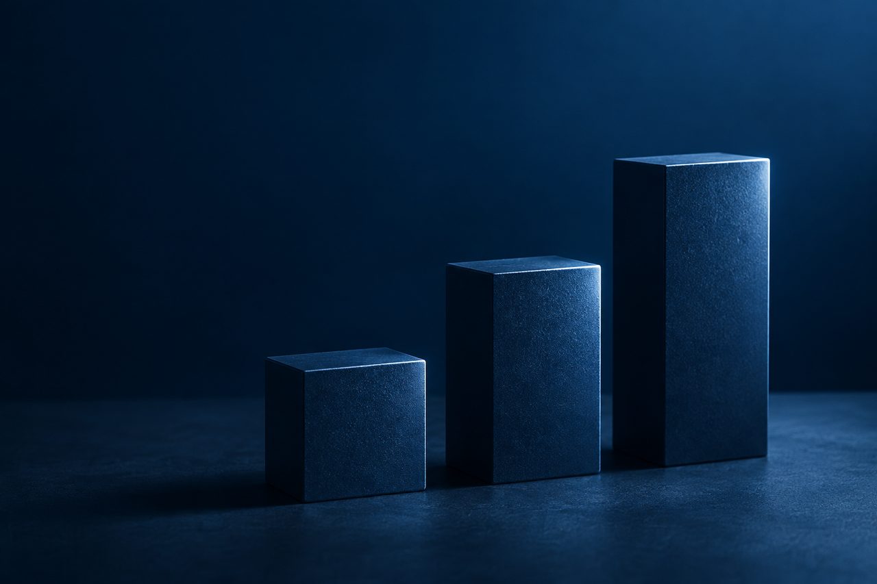 Editorial navy still life illustrating Symptoms Your Business May Be Suffering From If You’re Not Receiving Regular New Referrals