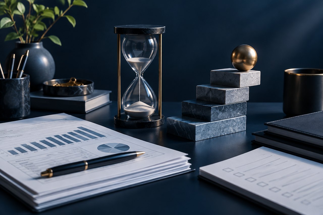 Editorial illustration for The Art of Prioritization: Mastering Time Management