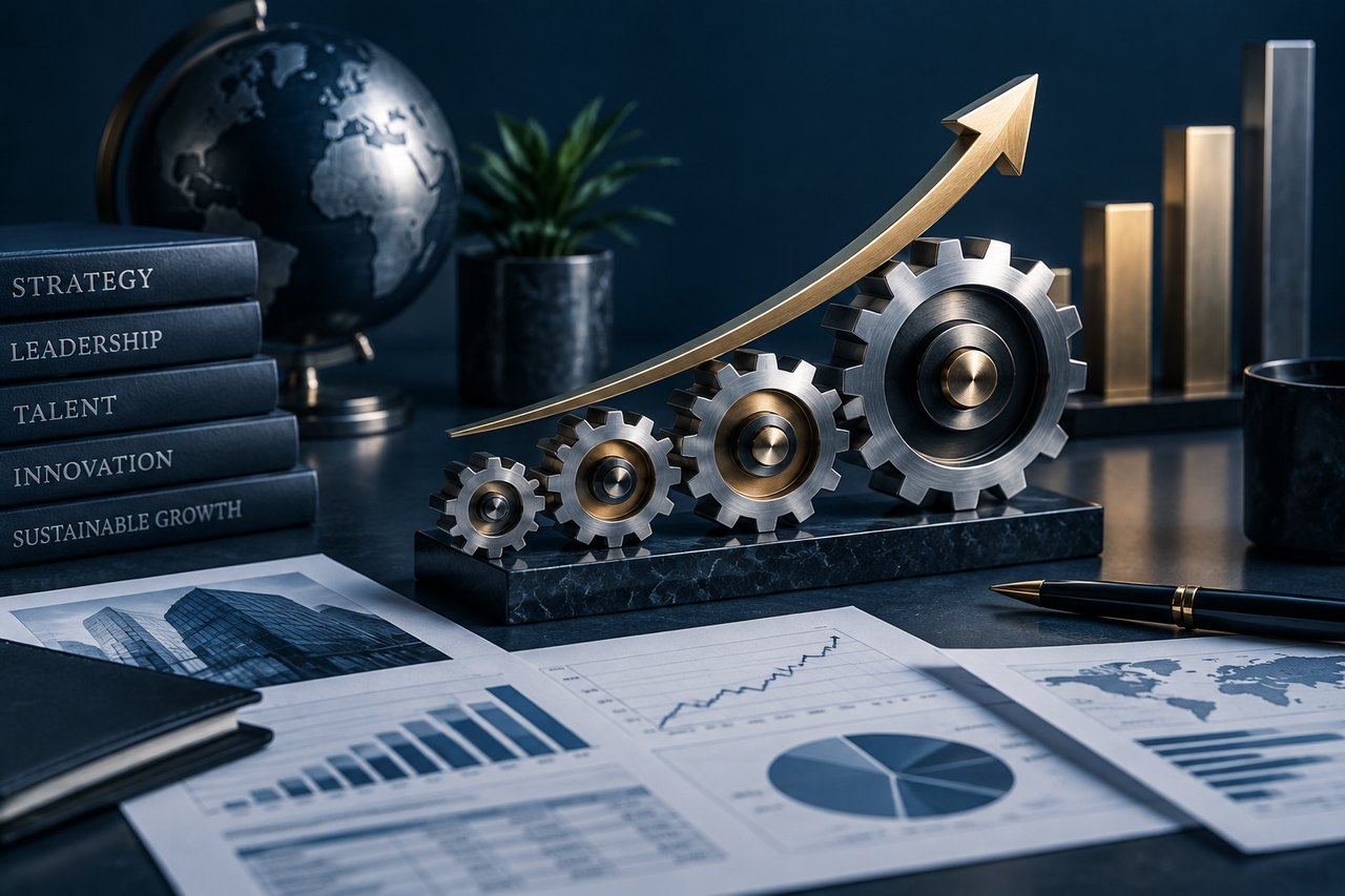 Editorial illustration for The Dynamic Engine of Growth and Profit: The Impact of a Well-Trained and Savvy Business Team