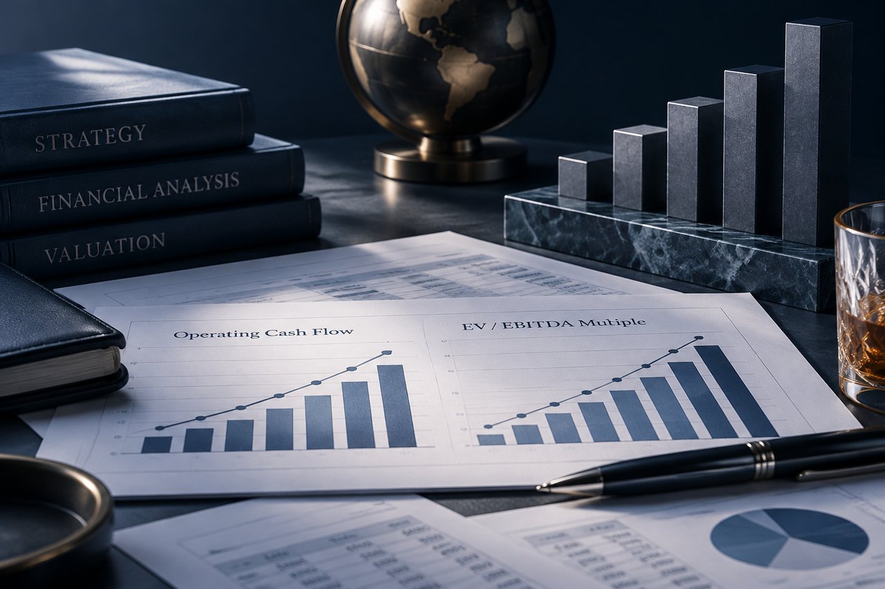 Editorial illustration for The Effect of Cash Flow on a Business Multiple