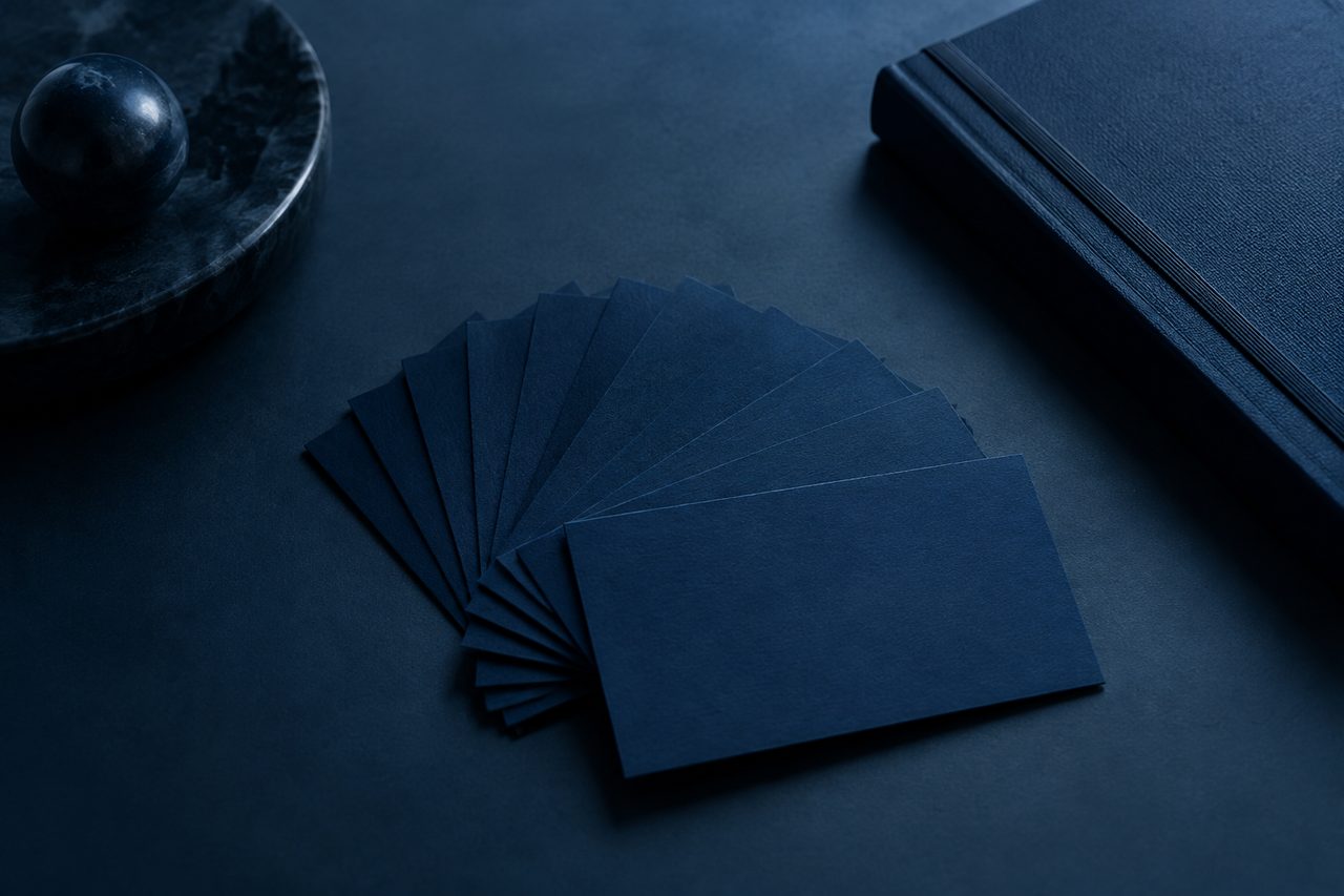 Editorial navy still life illustrating The Hidden Costs of Ignoring Cutting-Edge Marketing Technology: A Business Perspective