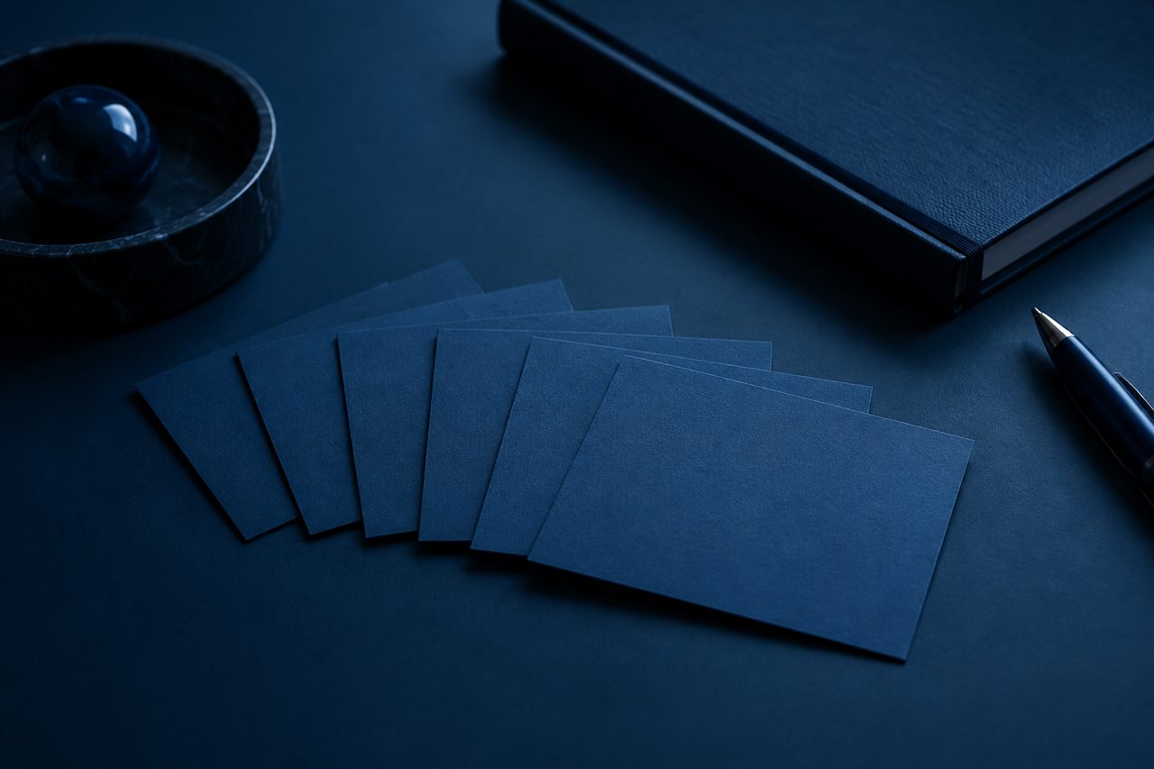 Editorial navy still life illustrating The Hidden Pitfalls of Neglecting Well-Documented Marketing Processes and High-Quality Teams in Small and Midsized Businesses