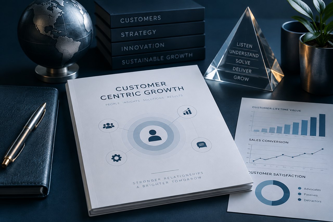 Editorial illustration for The Imperative of Embracing Customer-Centric Sales Processes