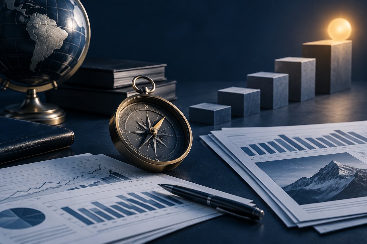 Editorial illustration for The Importance of a Clear, Well-Articulated Vision and Direction for Businesses