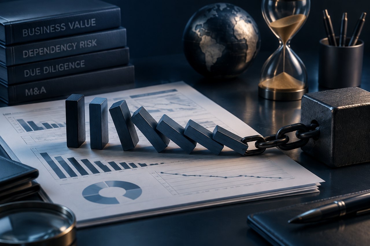 Editorial illustration for Understanding How Dependency Impacts Business Value in a Sale