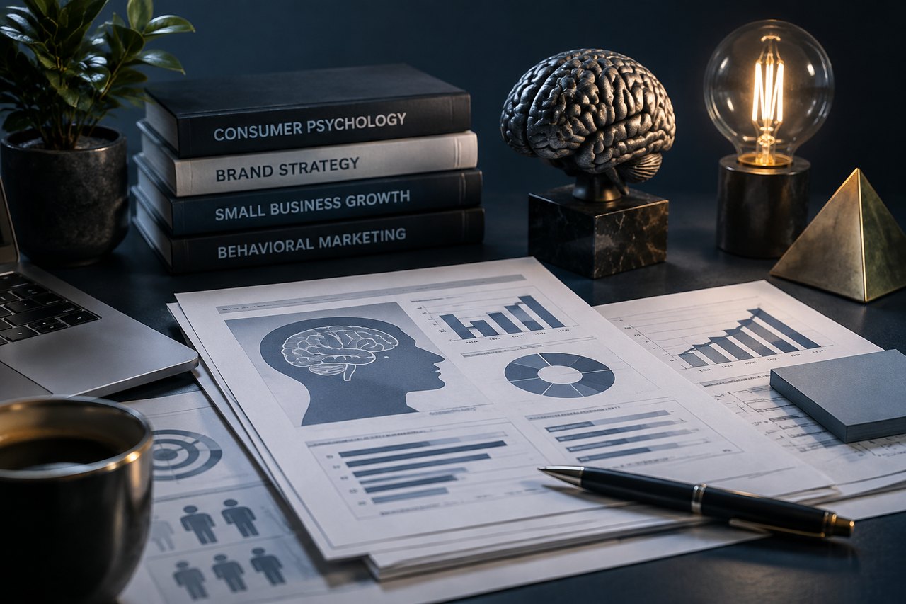 Editorial illustration for Unleashing the Power of Psychological Principles in Small Business Marketing
