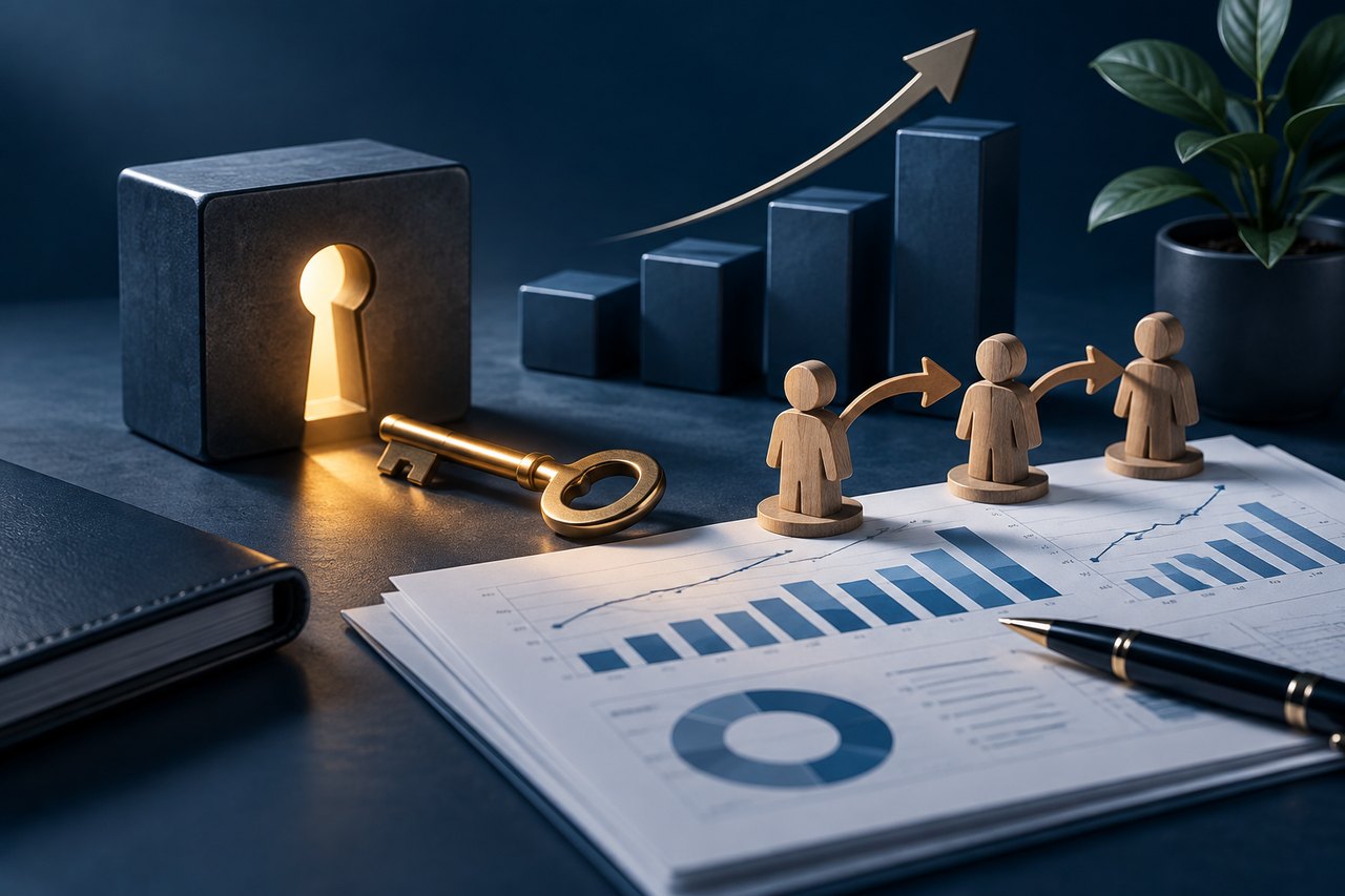 Editorial illustration for Unlocking Growth: The Power of Customer Referrals