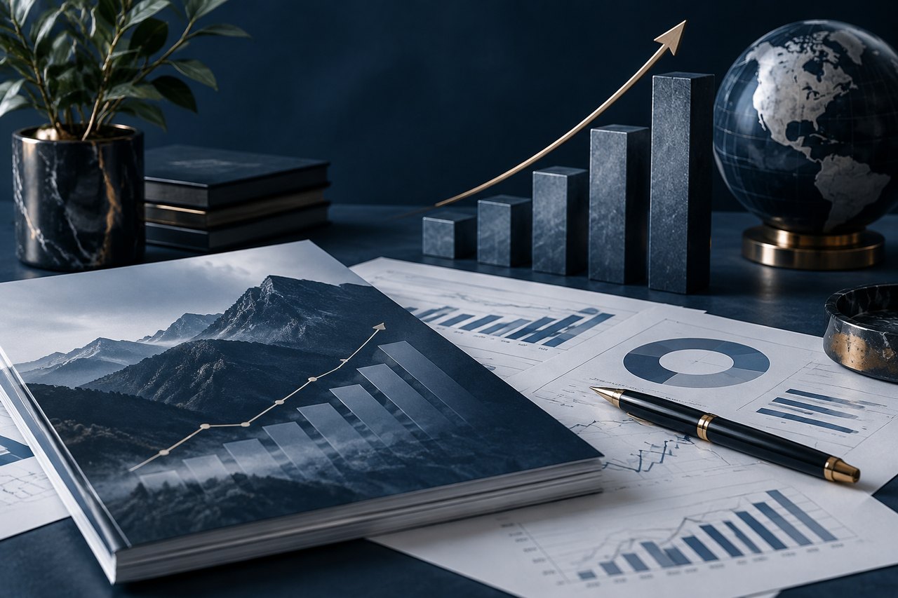 Editorial illustration for Value Drive 2 of 8 – Growth Potential