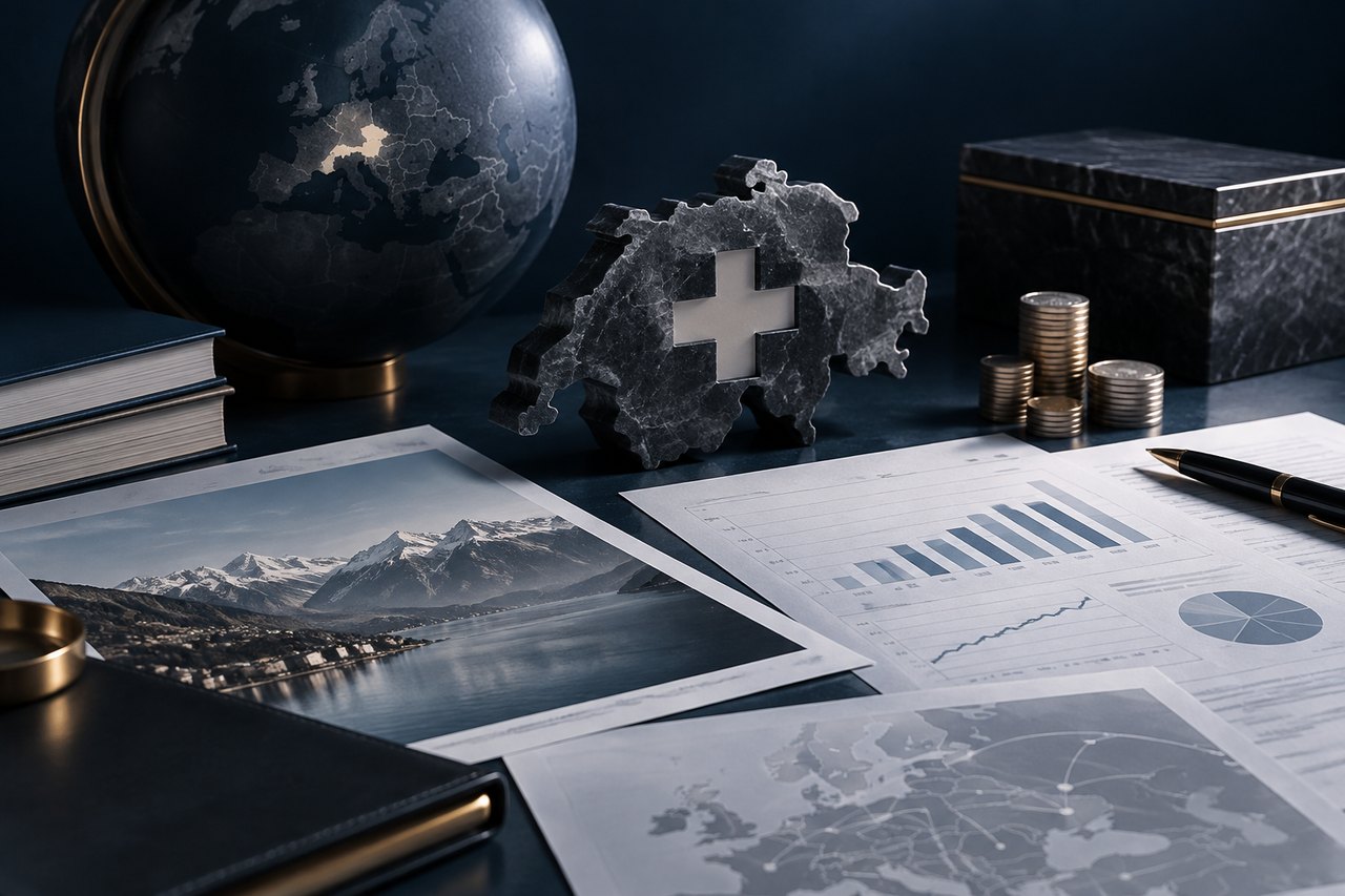 Editorial illustration for Value Driver 3 of 8: The Switzerland Structure
