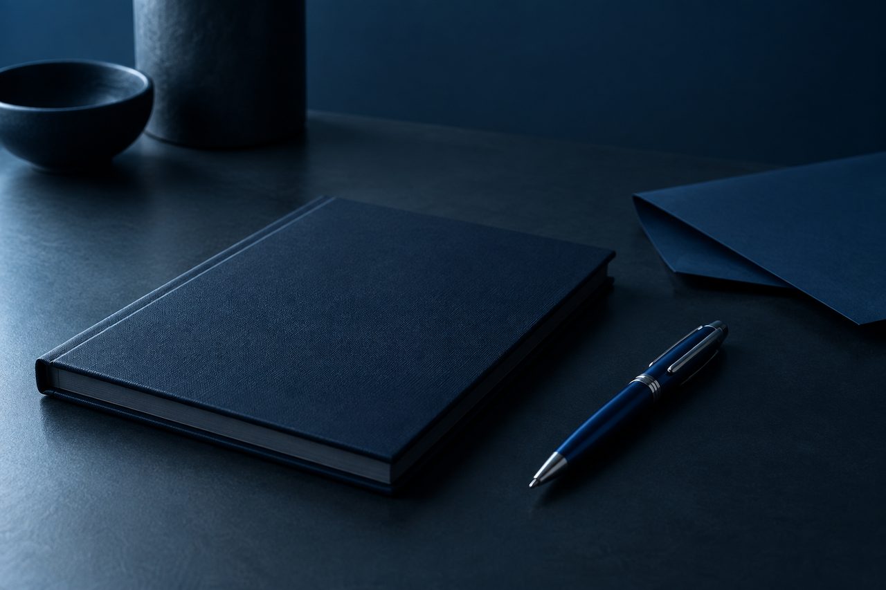 Editorial navy still life illustrating Why 70% to 80% of Businesses Will Never Be Sold: The Looming Retirement Crisis